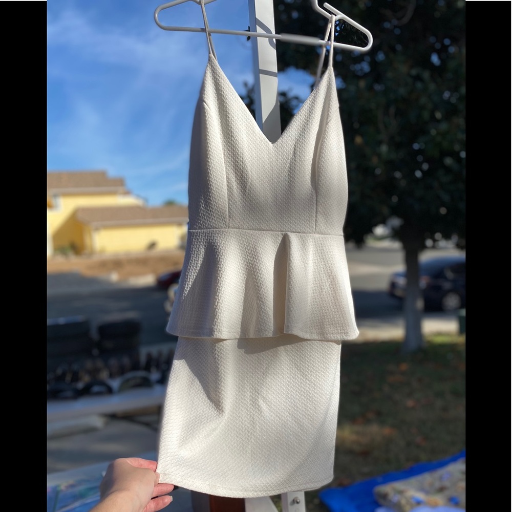Peplum dress